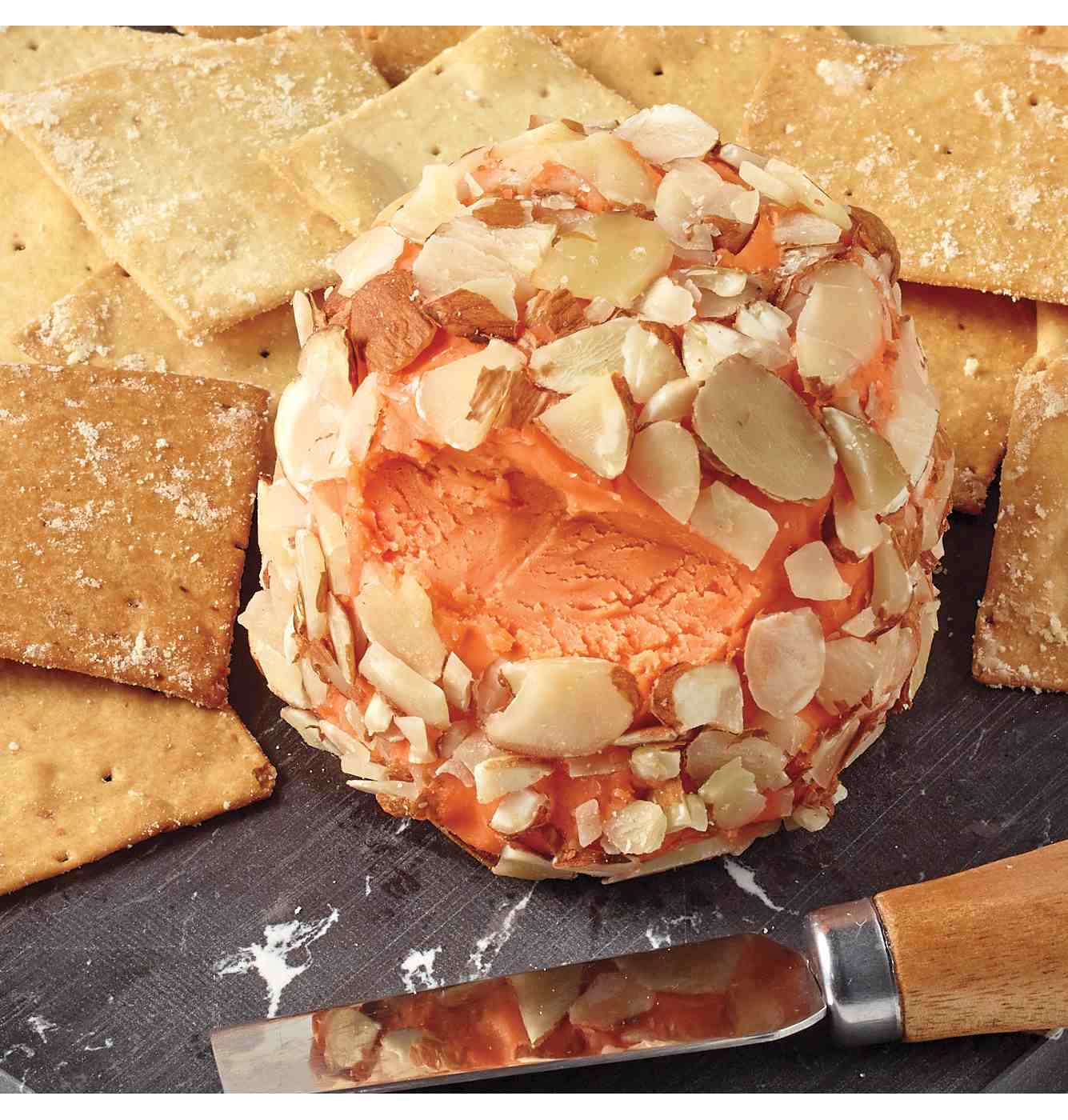 HEB Deli Port Wine Cheese Ball Cheddar Almond Shop Cheese at HEB