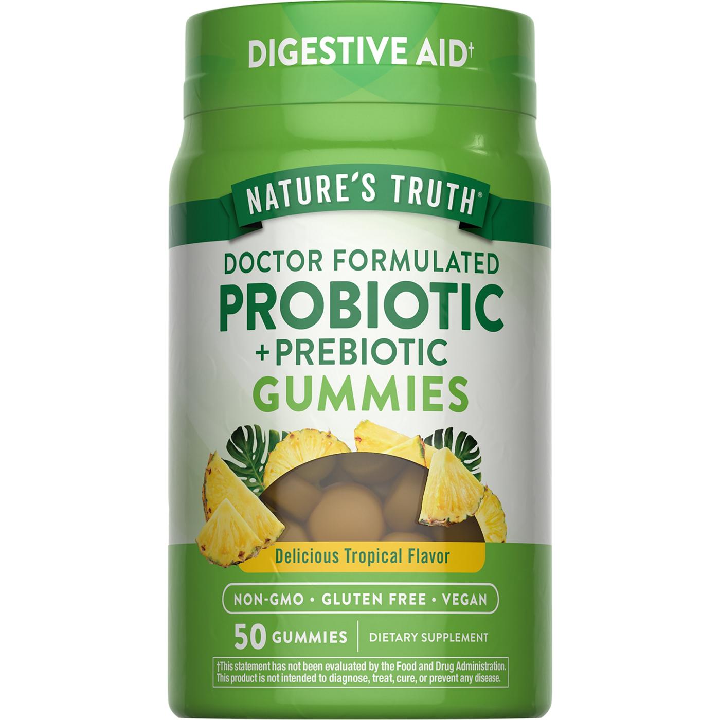 Nature's Truth Probiotic Digestive Aid Gummies - Tropical; image 1 of 4