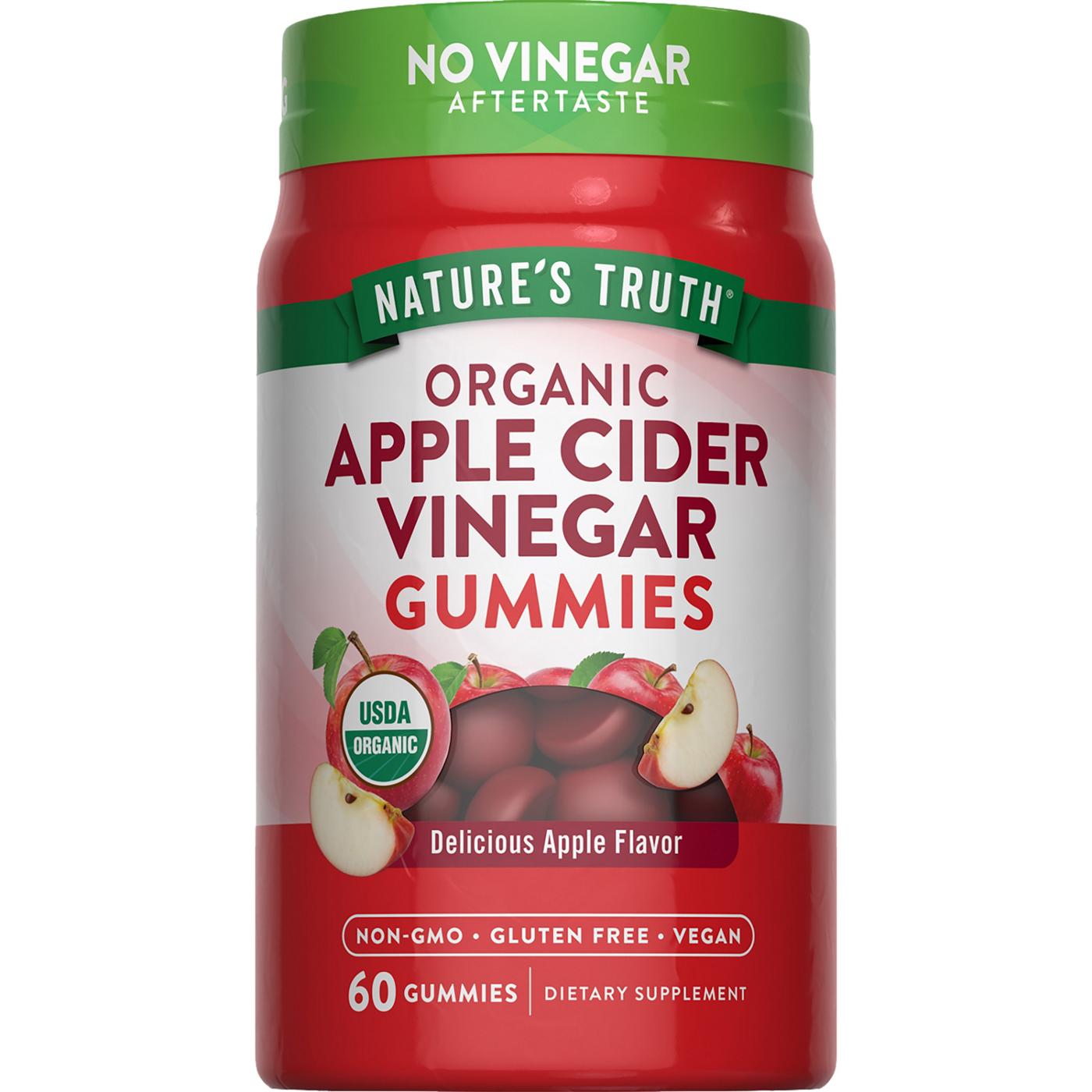 Nature's Truth Organic Apple Cider Vinegar Gummies; image 1 of 4