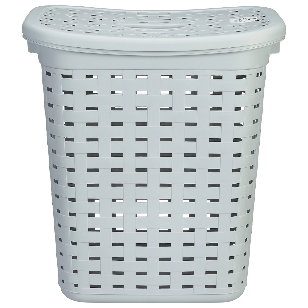 Sterilite Weave Collection Laundry Hamper with Lid Cement Shop