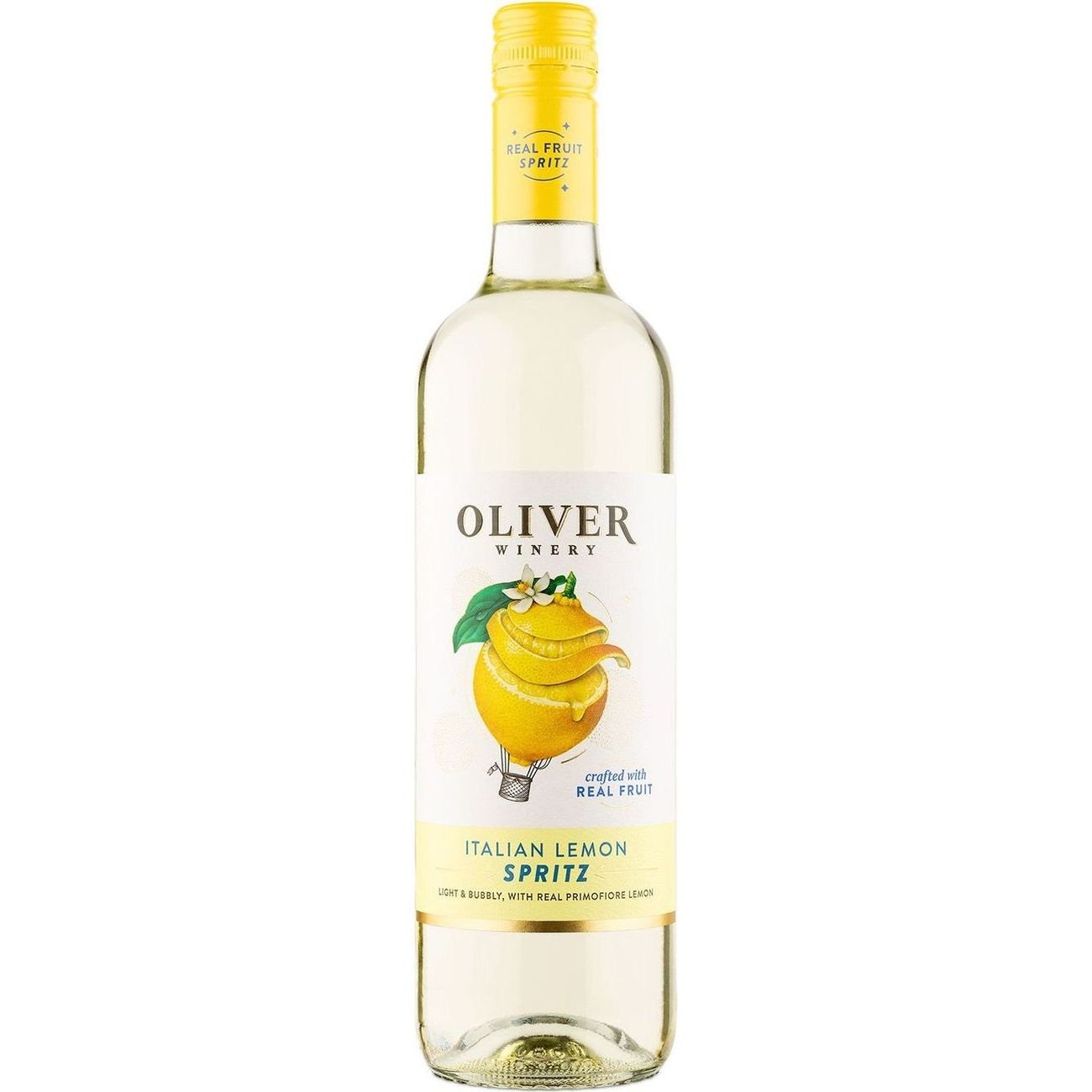 Oliver Winery Italian Lemon Spritz Wine, 750 mL