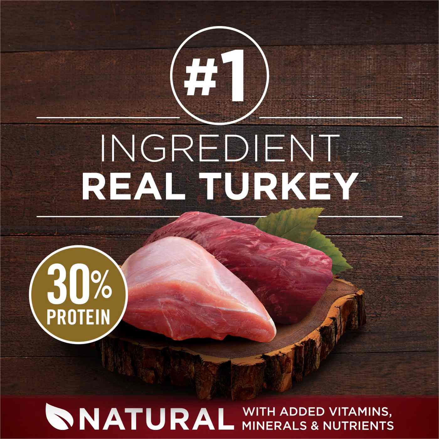 Purina ONE True Instinct With A Blend Of Real Turkey and Venison Dry Dog Food; image 2 of 9