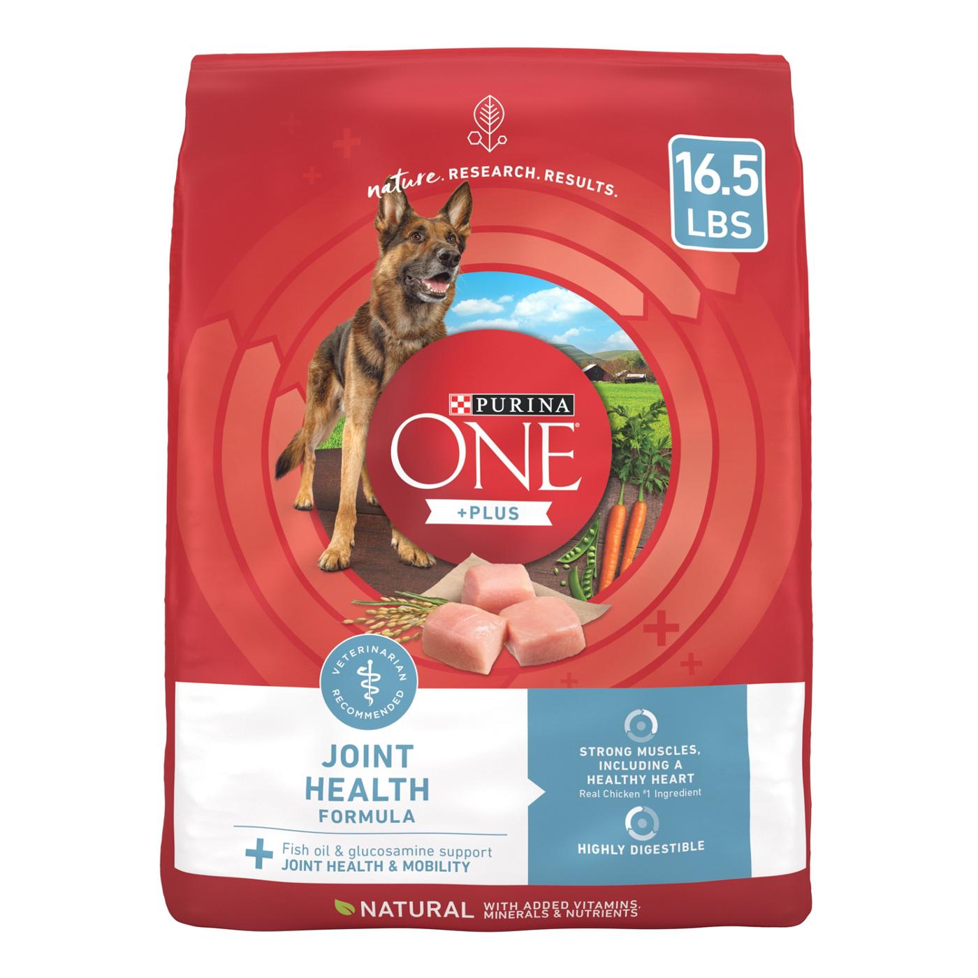 Purina ONE Purina ONE Plus Joint Health Formula Natural With Added Vitamins, Minerals and Nutrients Dry Dog Food; image 1 of 6