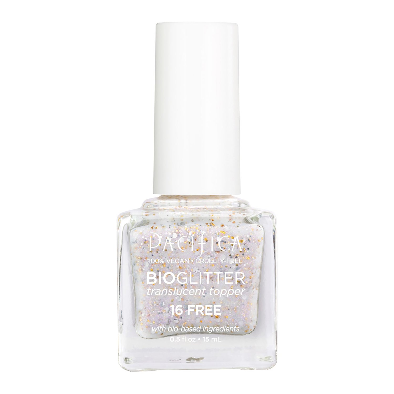 Pacifica Bio Glitter Translucent Nail Topper - Celestial - Shop Nail ...