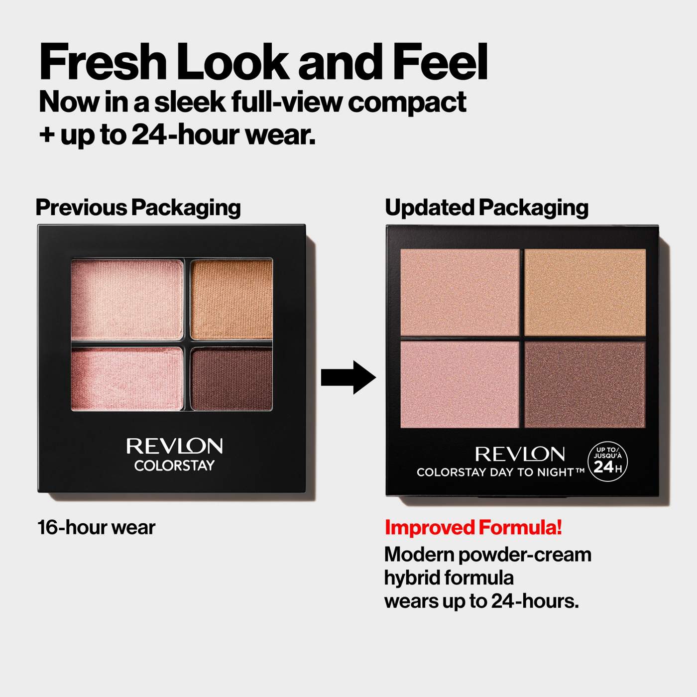 Revlon ColorStay Day to Night Eyeshadow Quad - Gorgeous; image 3 of 7