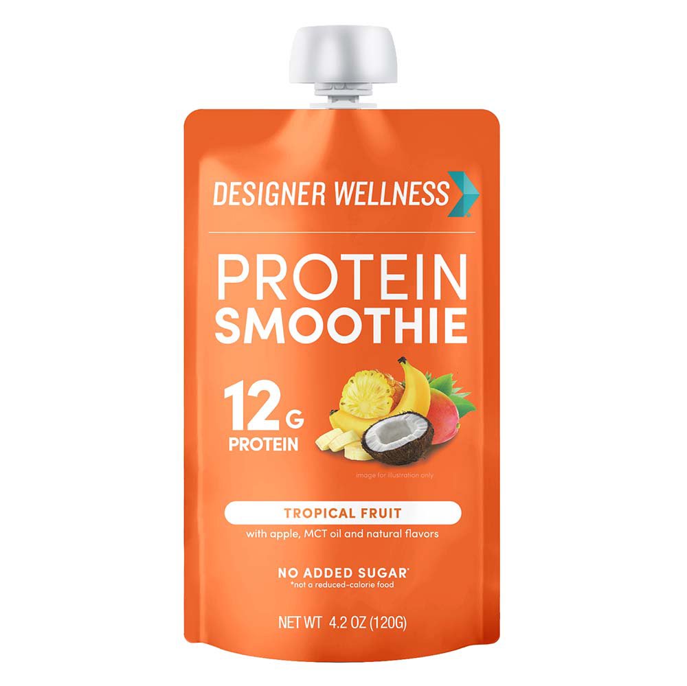 Designer Wellness 12g Protein Smoothie - Tropical Fruit, 4.2 oz