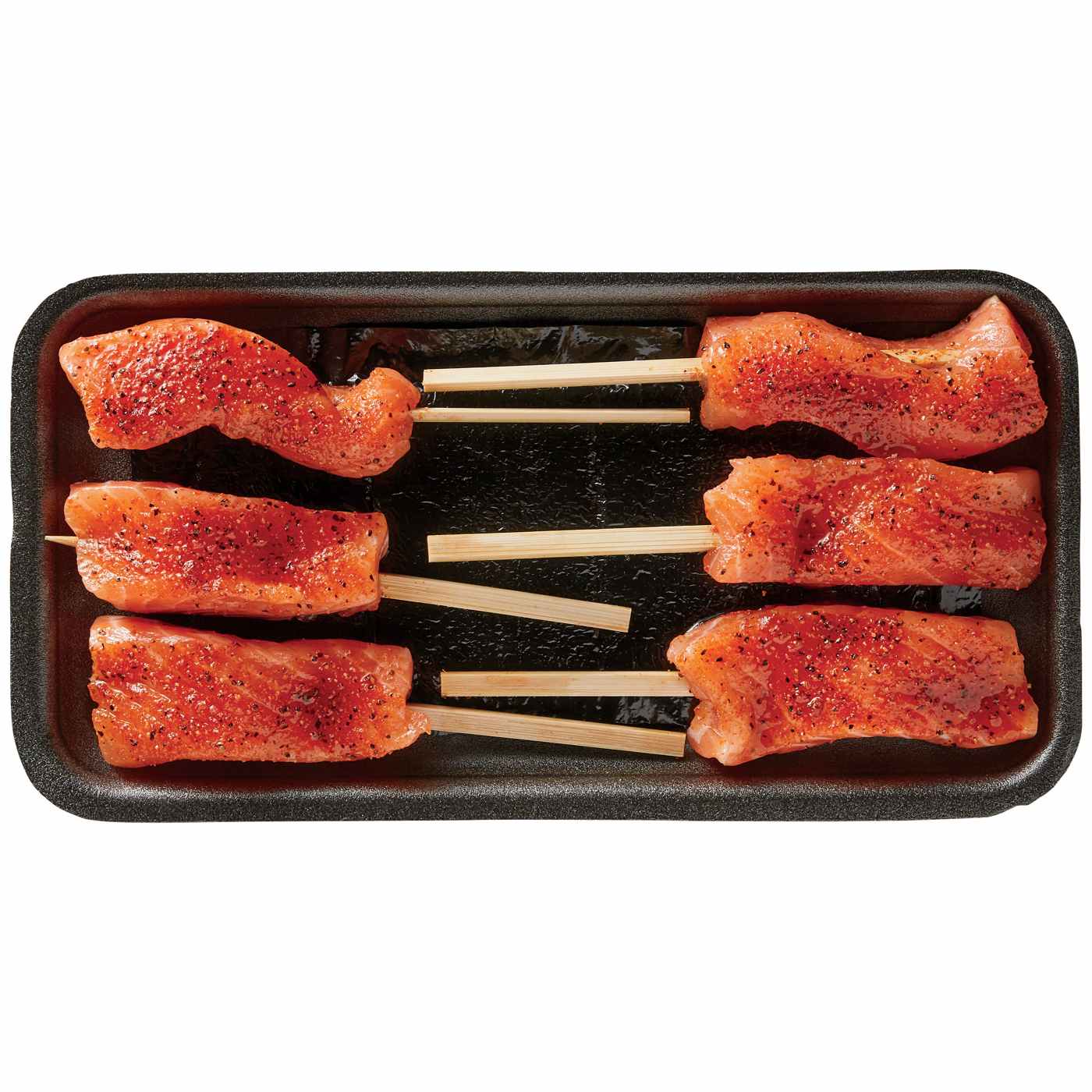 H-E-B Fish Market Salmon Satays with Sweet TX Heat Rub; image 1 of 2