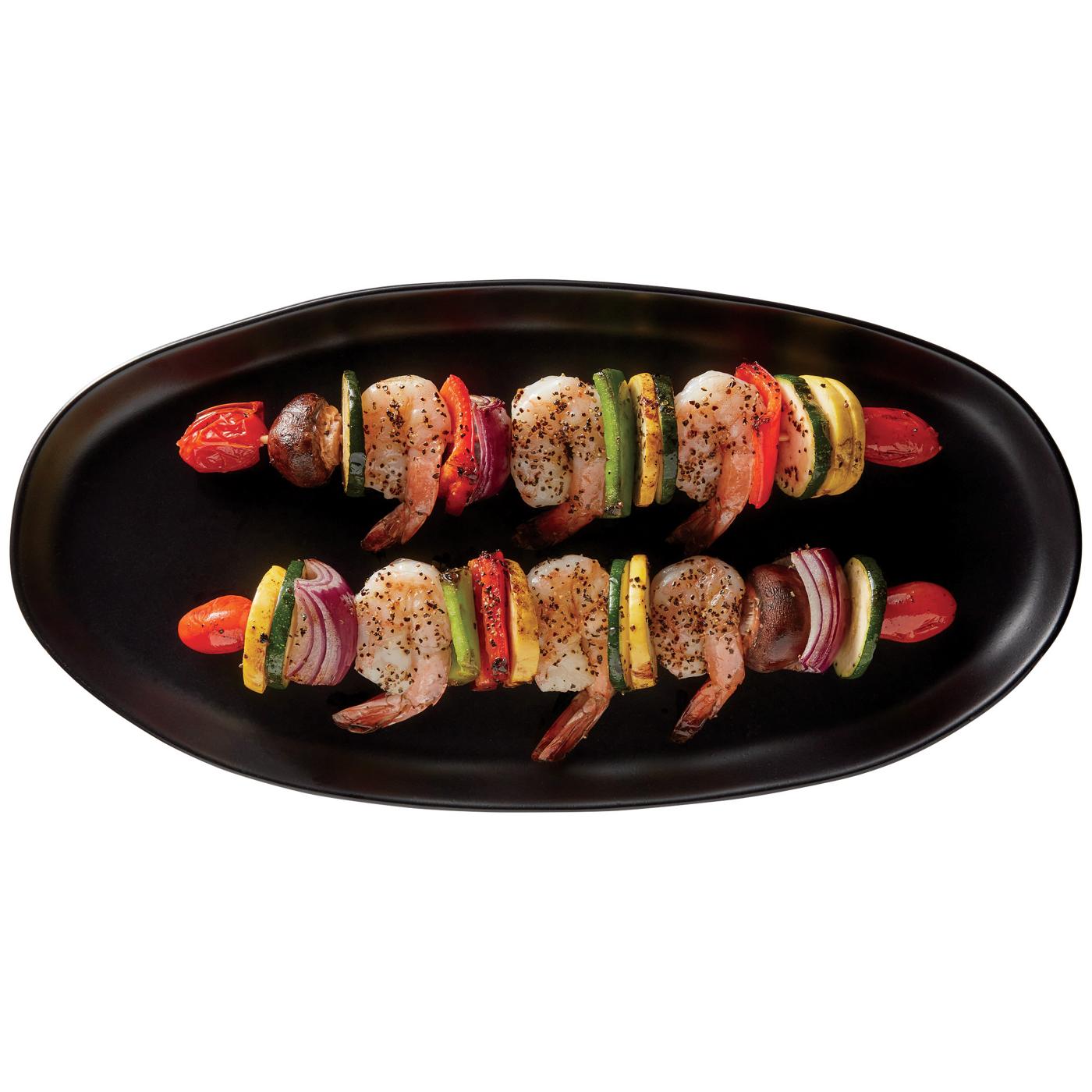 H-E-B Fish Market Shrimp & Vegetable Kabobs; image 2 of 2