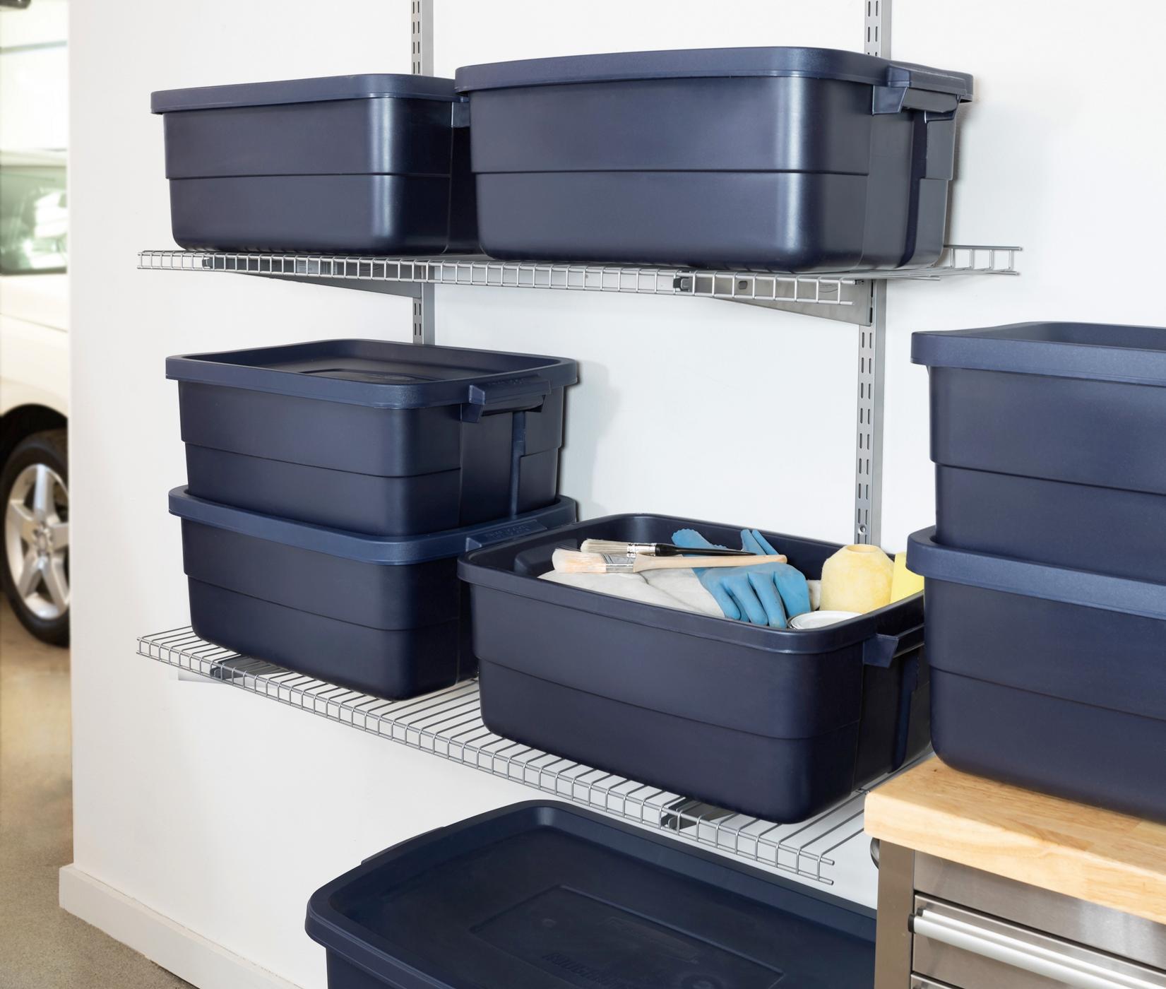 Rubbermaid Roughneck Storage Tote; image 2 of 2