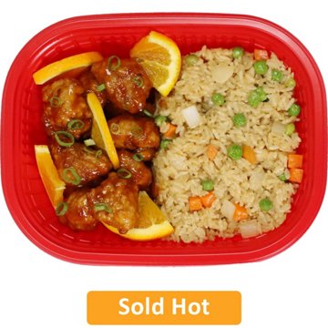 H-E-B Sushiya Orange Chicken & Fried Rice Bowl (Sold Hot)