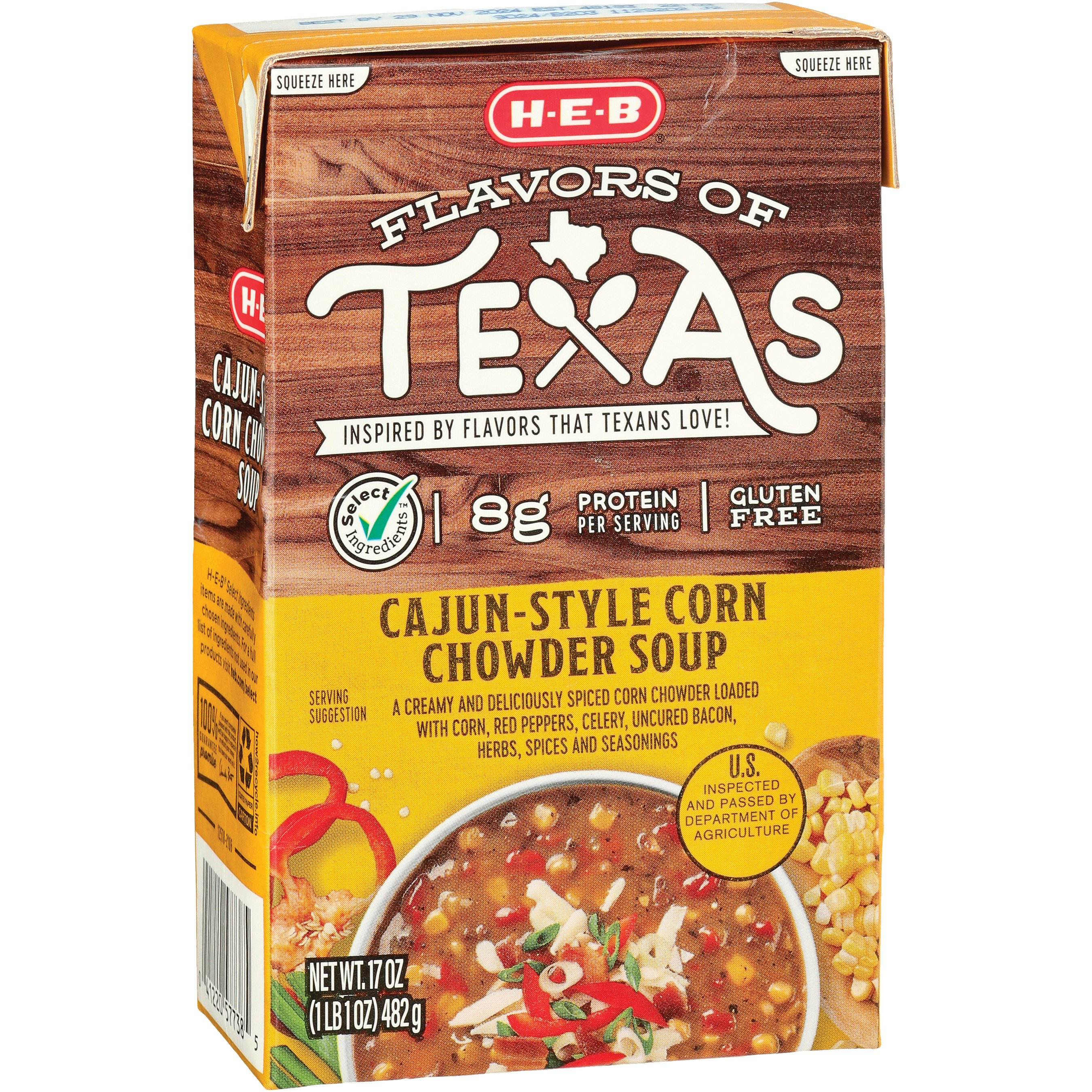 HEB CajunStyle Corn Chowder Soup Shop Soups & chili at HEB