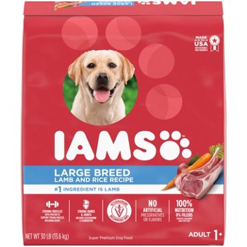 IAMS Proactive Health Large Breed Adult Dry Dog Food - Lamb & Rice Recipe