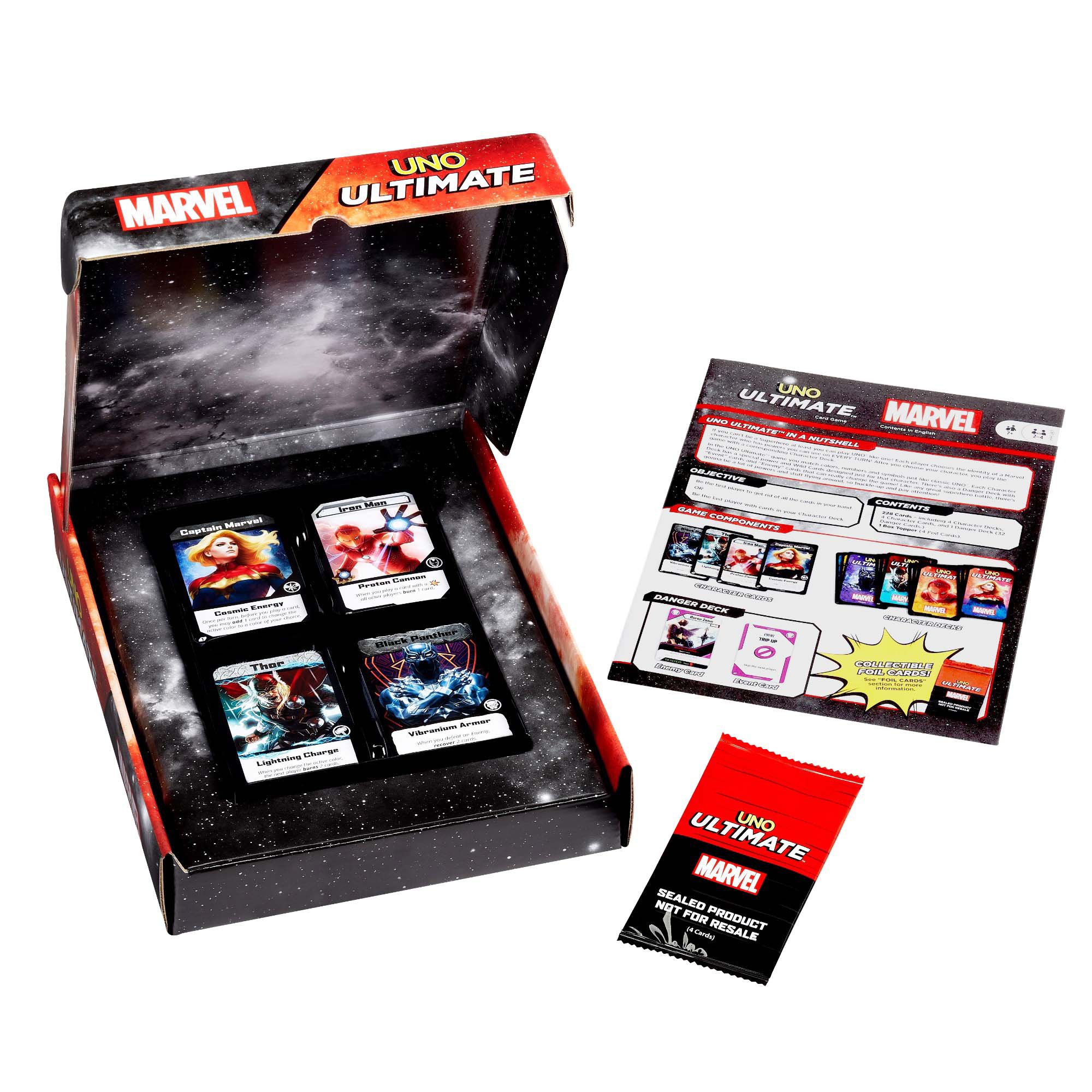 Uno Ultimate Marvel Edition Card Game Shop Games at HEB