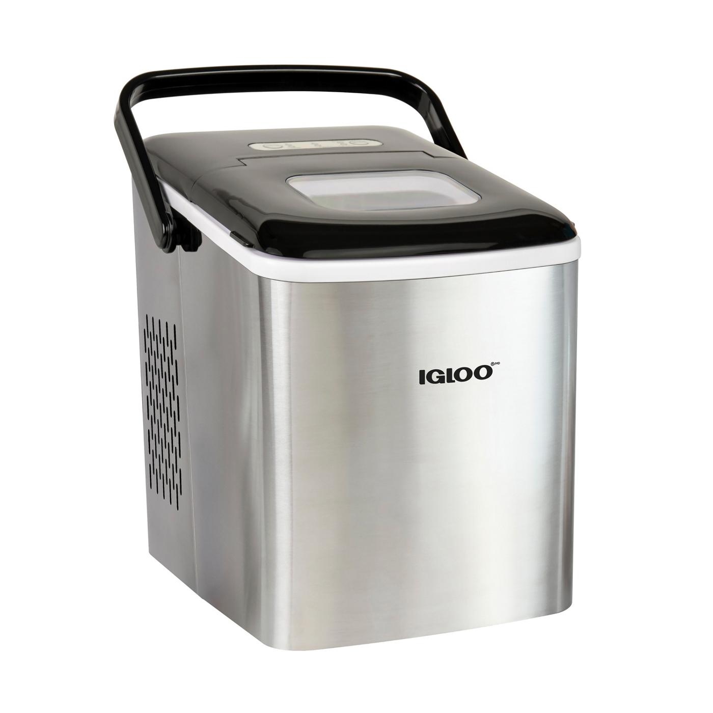 Igloo Self Cleaning Ice Maker with Carrying Handle; image 1 of 6