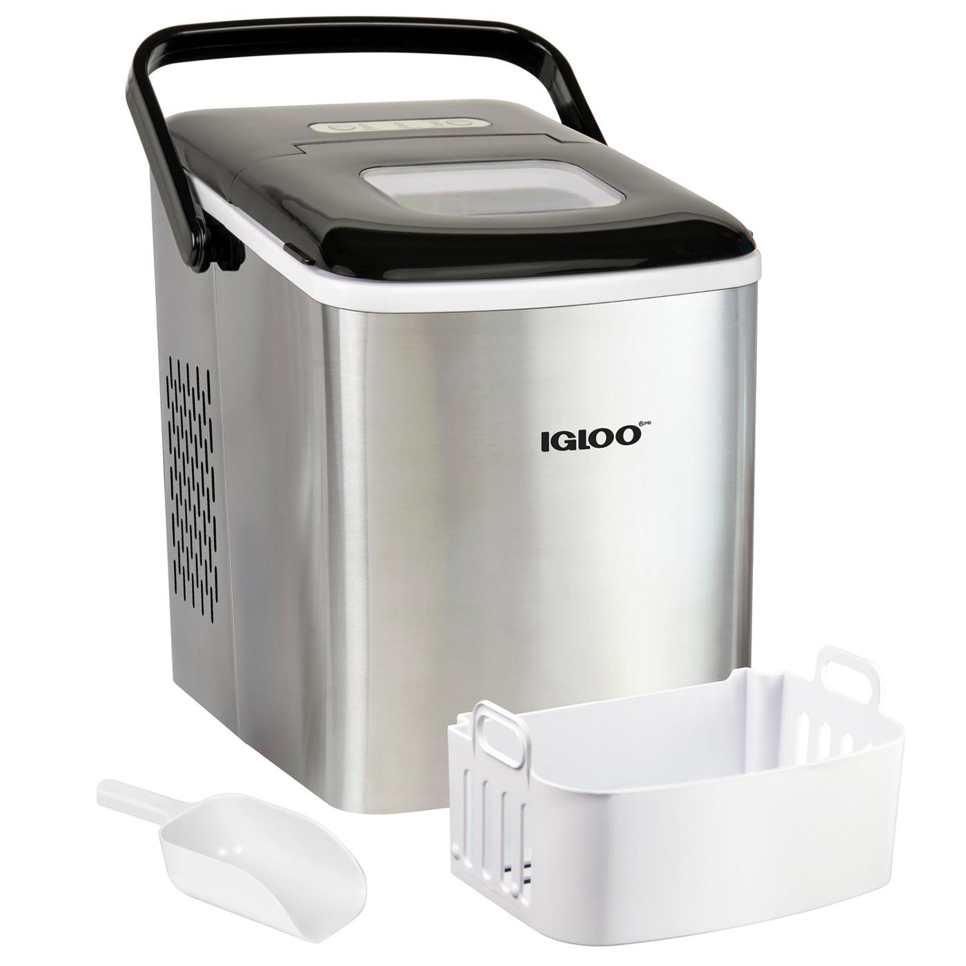 Igloo Self Cleaning Ice Maker with Carrying Handle; image 6 of 6