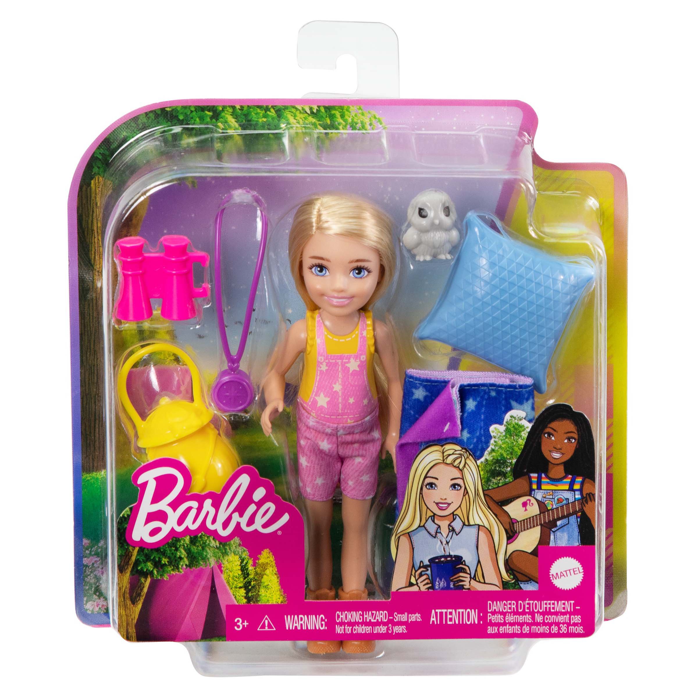 Interpunctie Cirkel Kenia Barbie Camping Doll Chelsea Playset - Shop Toys at H-E-B