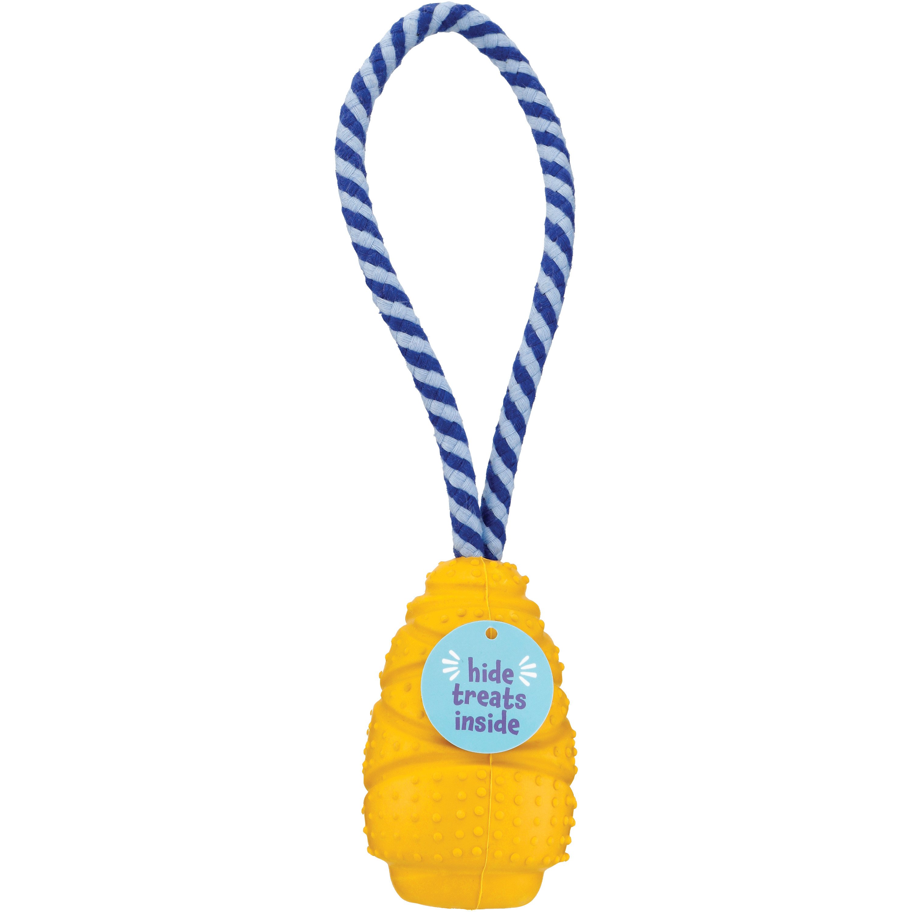 Woof & Whiskers Rubber Treat Tube Dog Toy - Shop Chew Toys at H-E-B