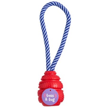 Woof & Whiskers Rugby Rope Dog Toy