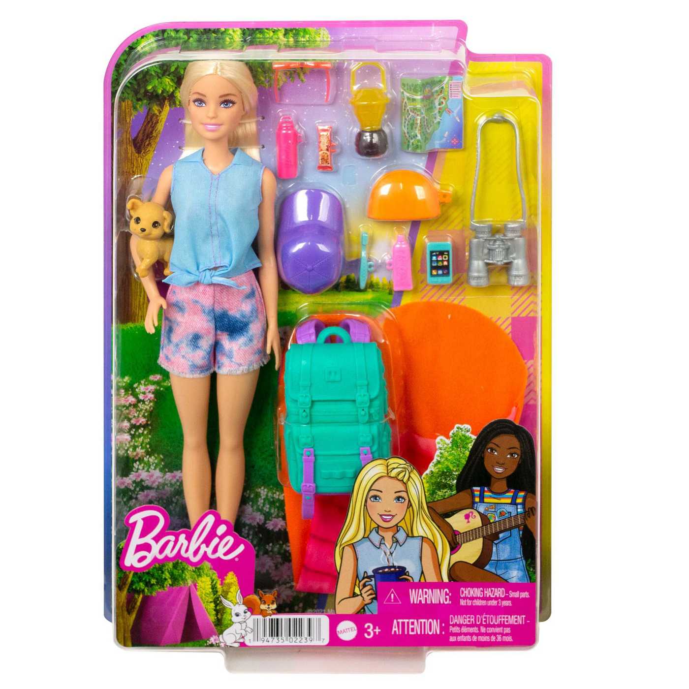 Mattel - Barbie Brooklyn Camping Playset com boneca