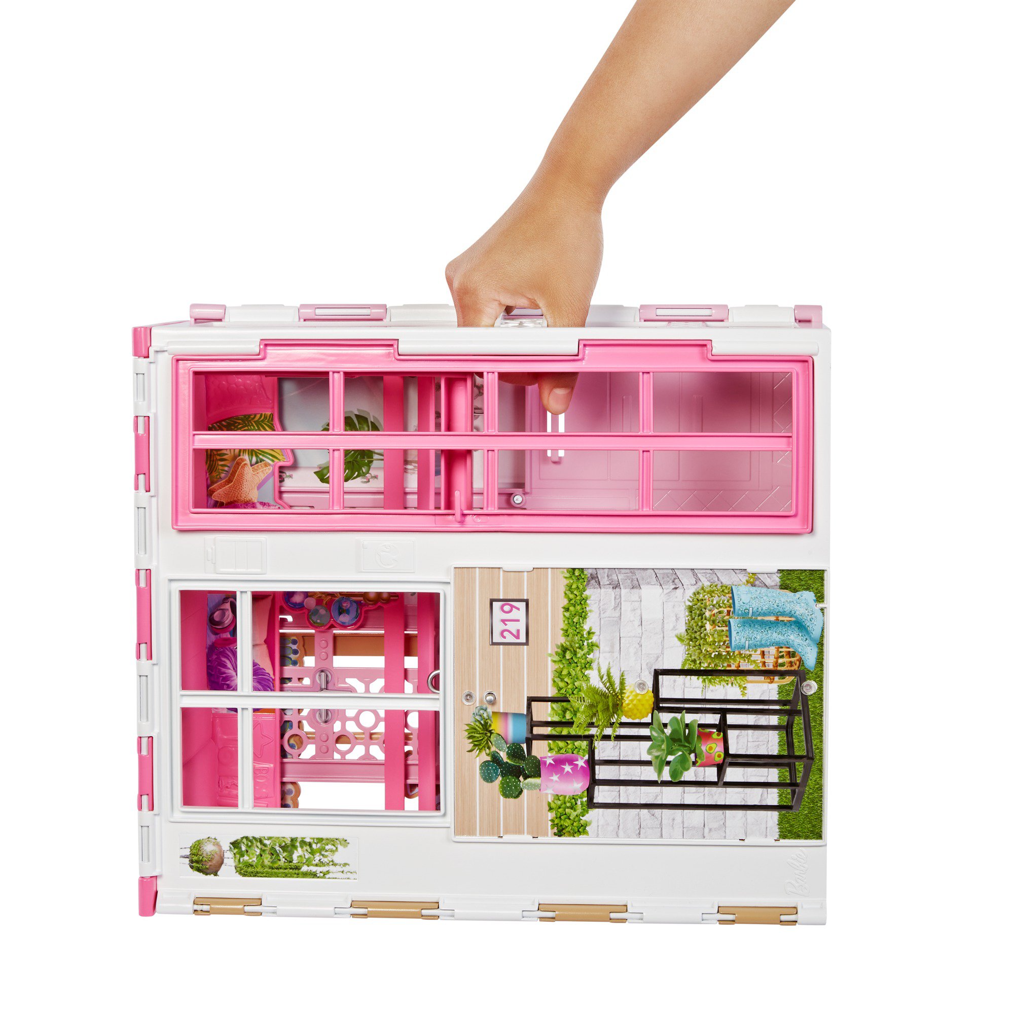 Barbie 2 story clearance dollhouse