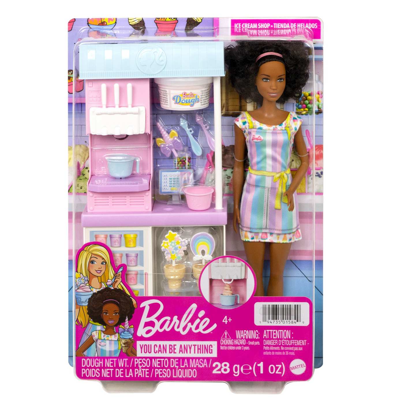 Barbie Ice Cream Shop Playset; image 2 of 2