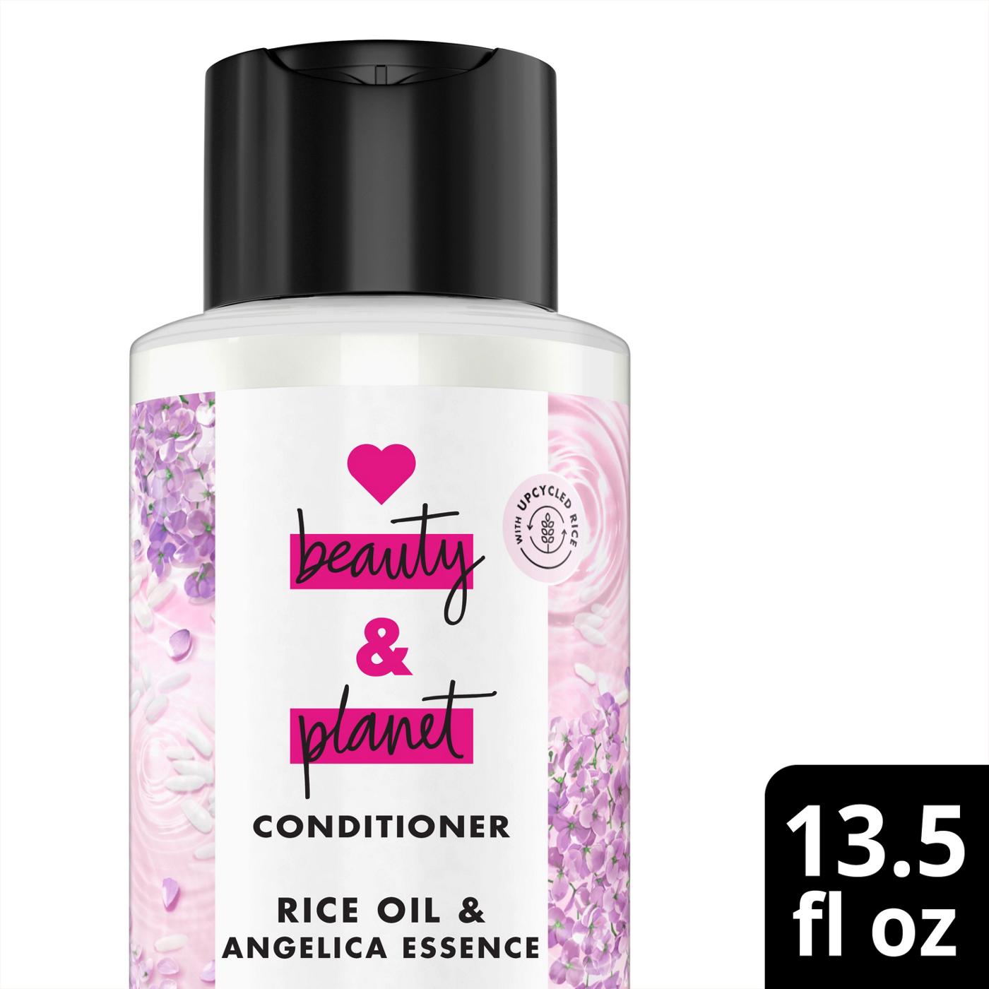 Love Beauty and Planet Rice Oil and Angelica Essence Wave and Curl Enhancer Conditioner; image 3 of 3