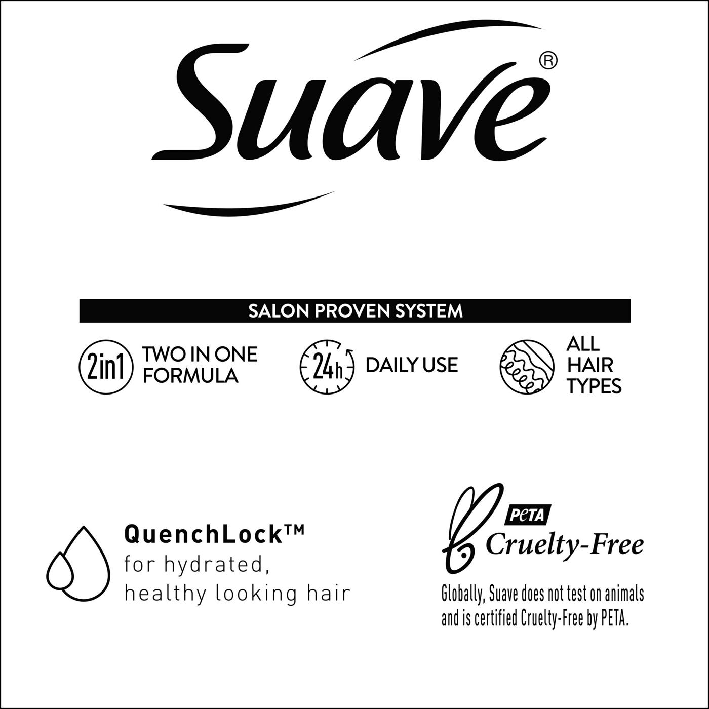 Suave 2-in-1 Shampoo and Conditioner - Micellar Infusion; image 6 of 8