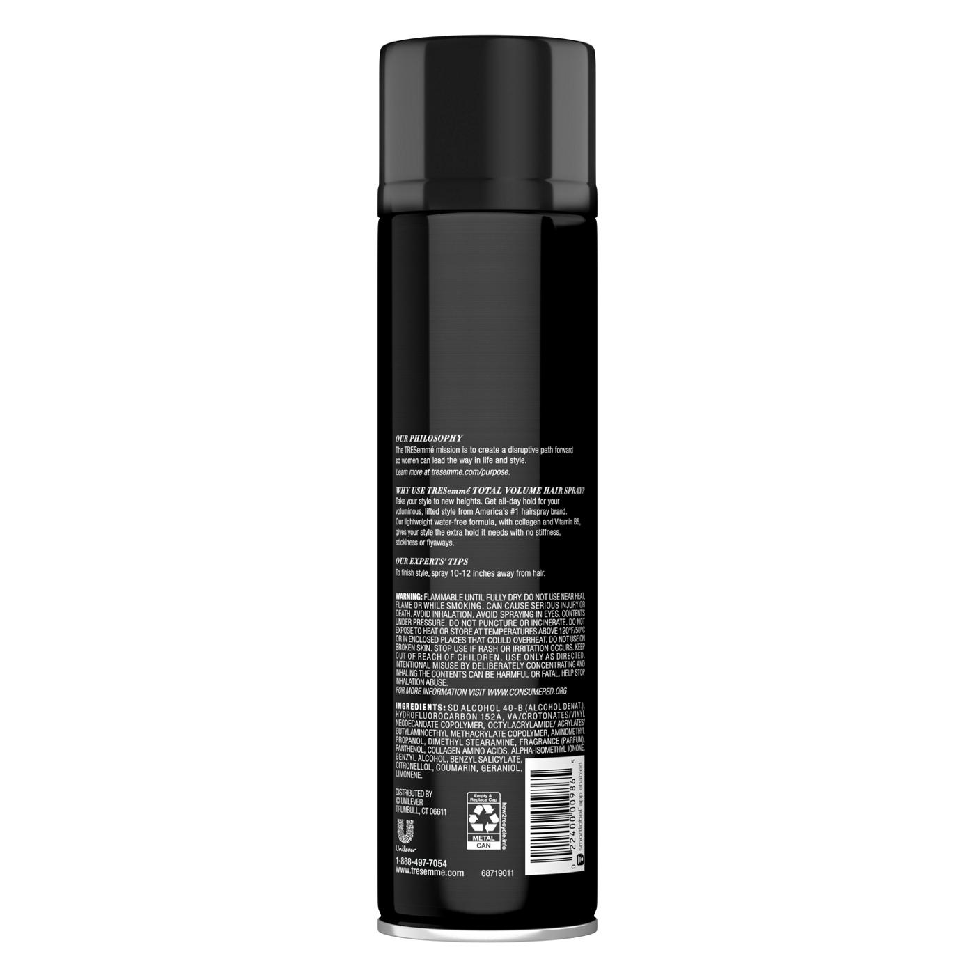 TRESemmé Total Volume Hairspray; image 3 of 3