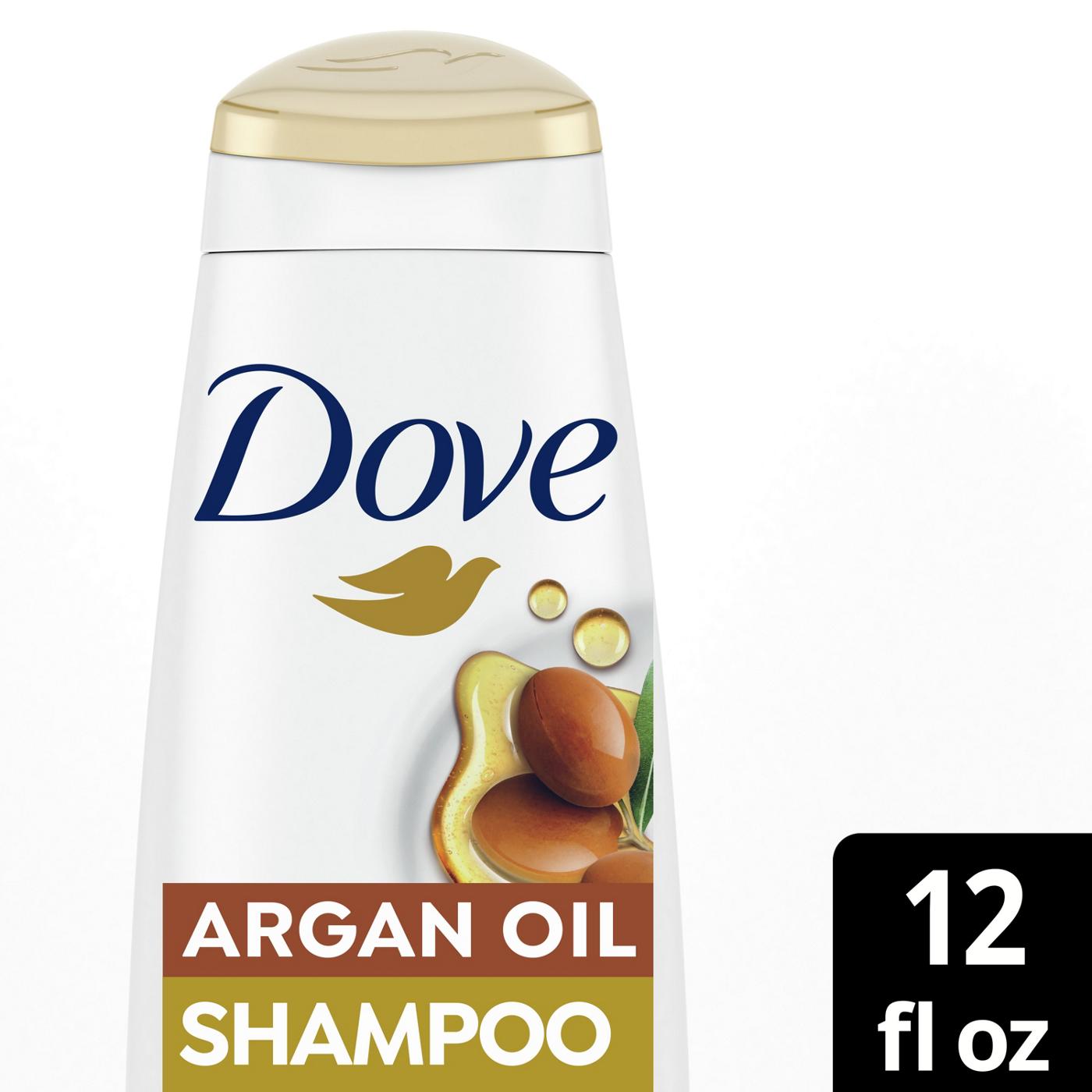 Dove Argan Oil & Damage Repair Shampoo; image 2 of 3