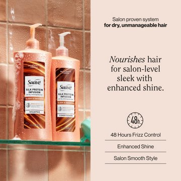 Suave Silk Protein Infusion Sleek & Smooth Conditioner