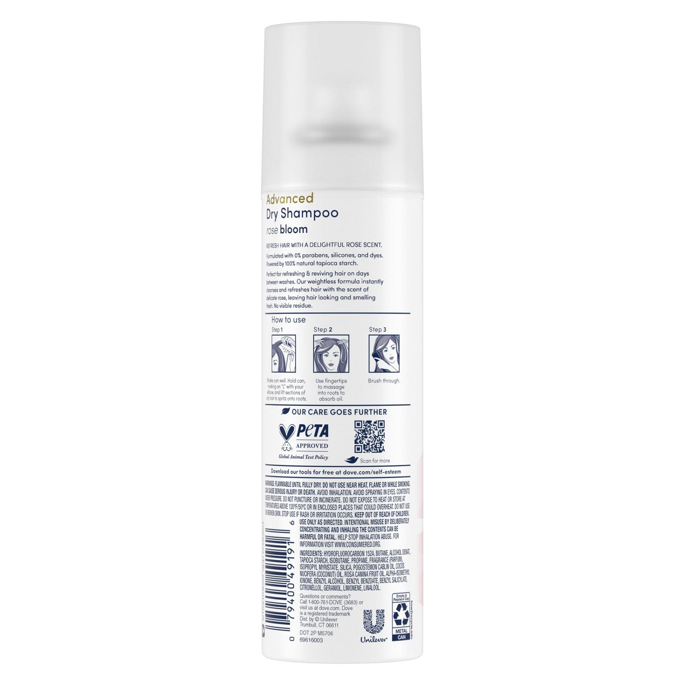 Dove Dry Shampoo - Rose Bloom; image 2 of 7