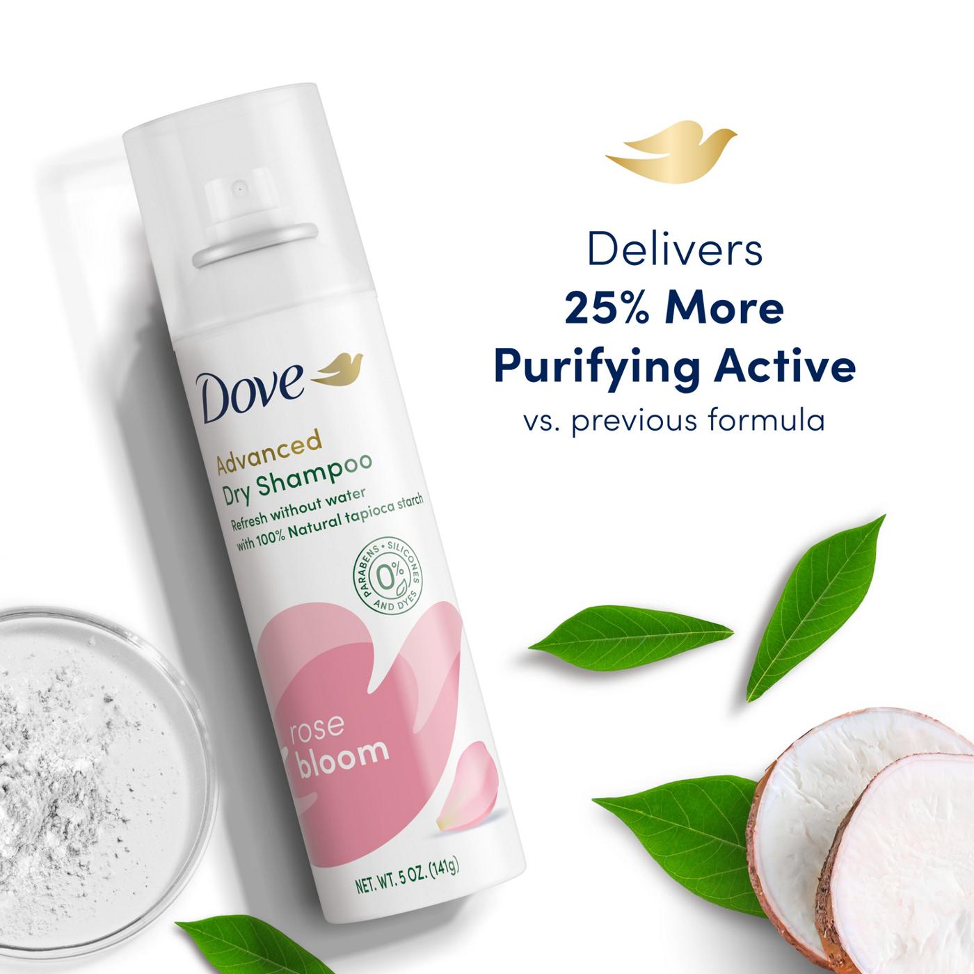 Dove Dry Shampoo - Rose Bloom; image 4 of 8