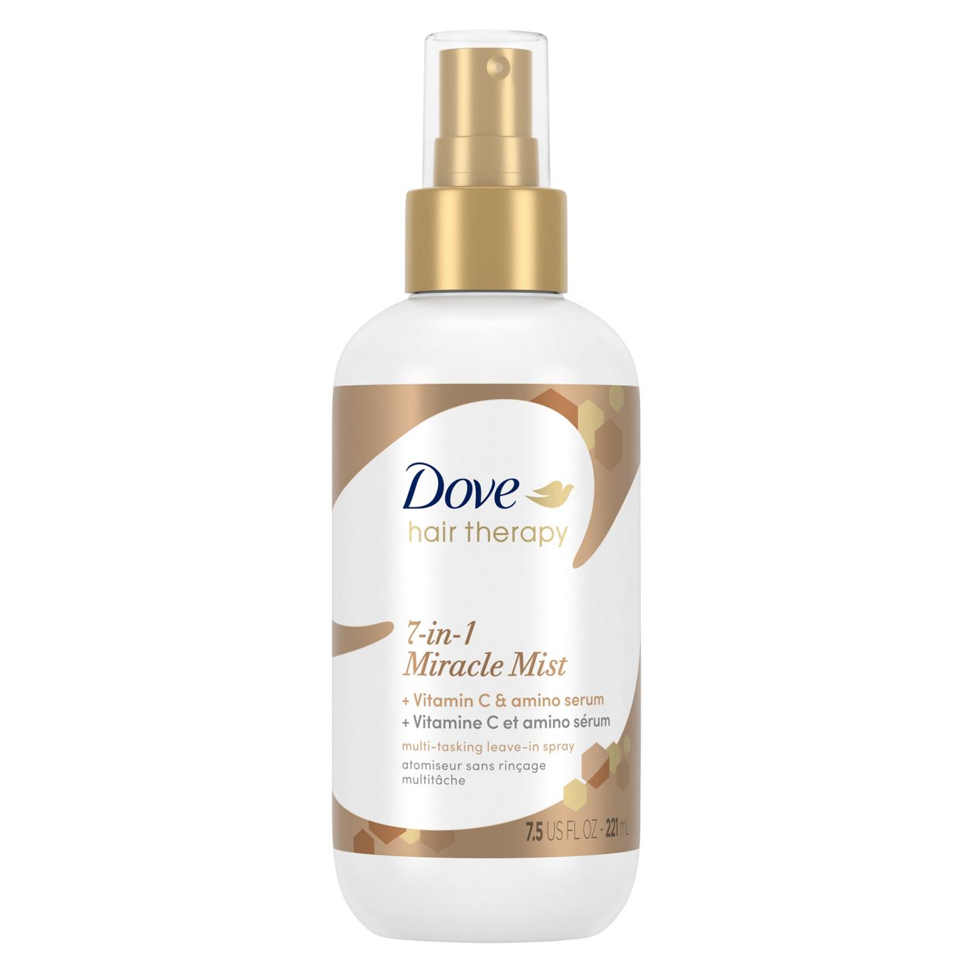 Dove Hair Therapy 7-in-1 Hairspray Miracle Mist + Vitamin C; image 1 of 6