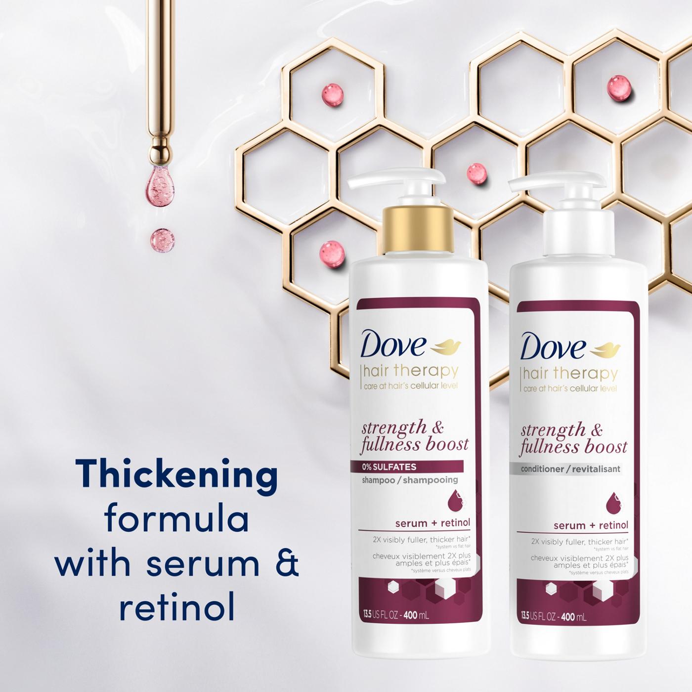 Dove Hair Therapy Strength & Fullness Boost Shampoo; image 4 of 7