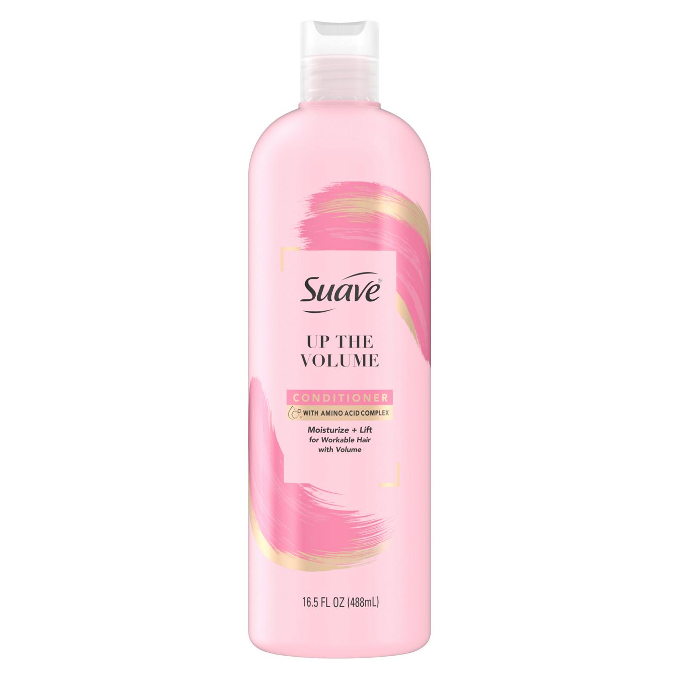 Suave Pink Up the Volume Conditioner; image 1 of 6