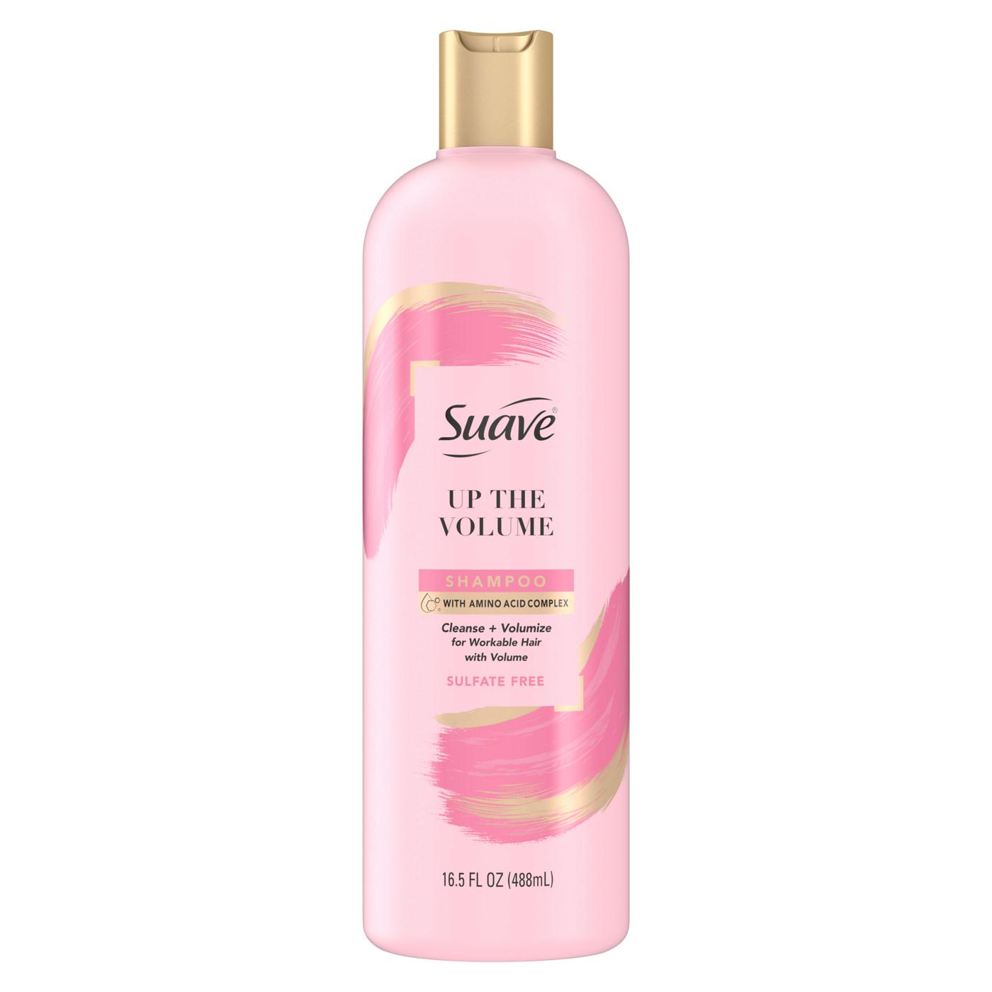 Suave Pink Up the Volume Shampoo; image 2 of 7