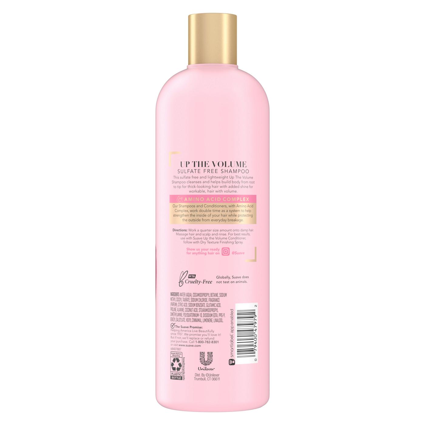 Suave Pink Up the Volume Shampoo; image 6 of 7