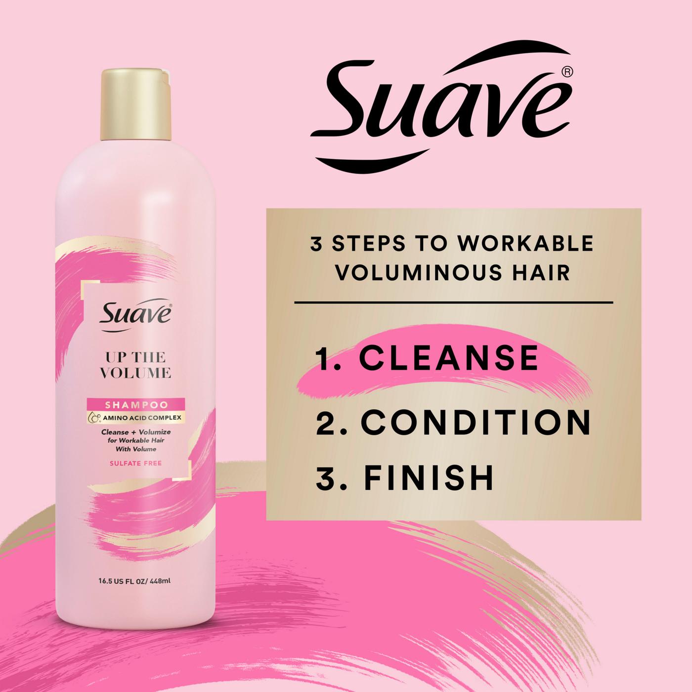 Suave Pink Up the Volume Shampoo; image 7 of 7