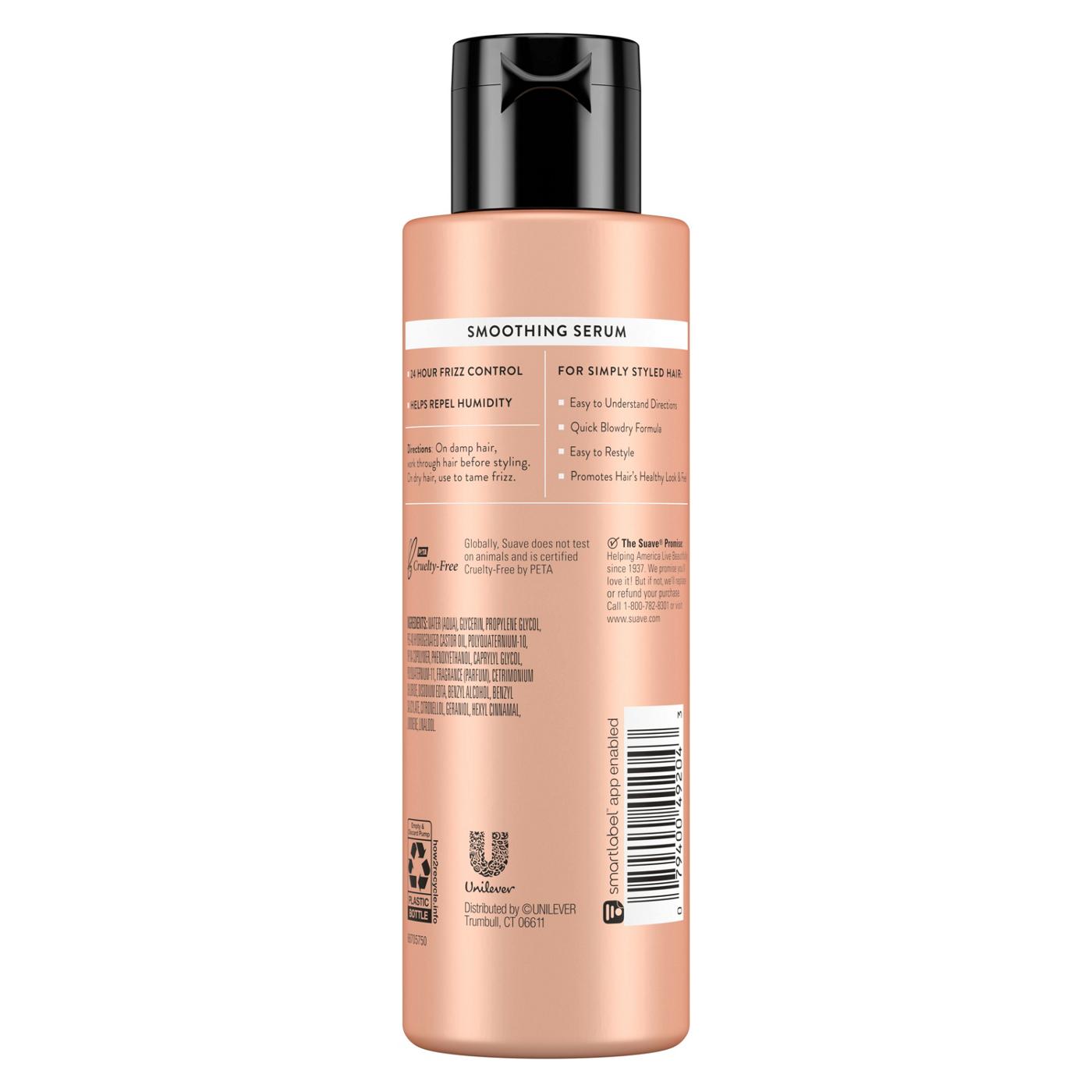 Suave Smoothing Hair Serum Simply Styled; image 2 of 2