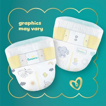 Pampers Swaddlers Diapers, Size 7 (26-50 lbs), Absorbent, Keeps Baby Dry & Comfortable, Skin Safe Disposable Baby Diaper