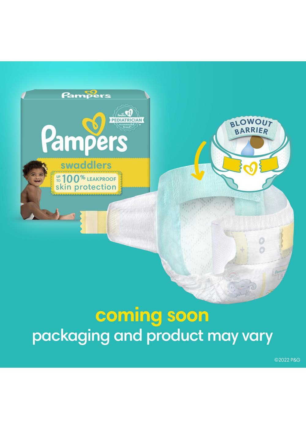 Pampers Swaddlers Baby Diapers - Size 7; image 3 of 10