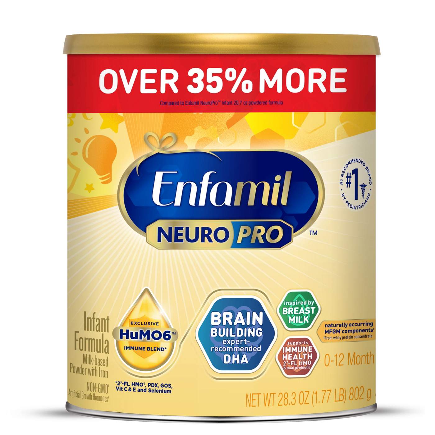 Enfamil NeuroPro Baby Formula - Brain Building Duo DHA & MFGM; image 1 of 8