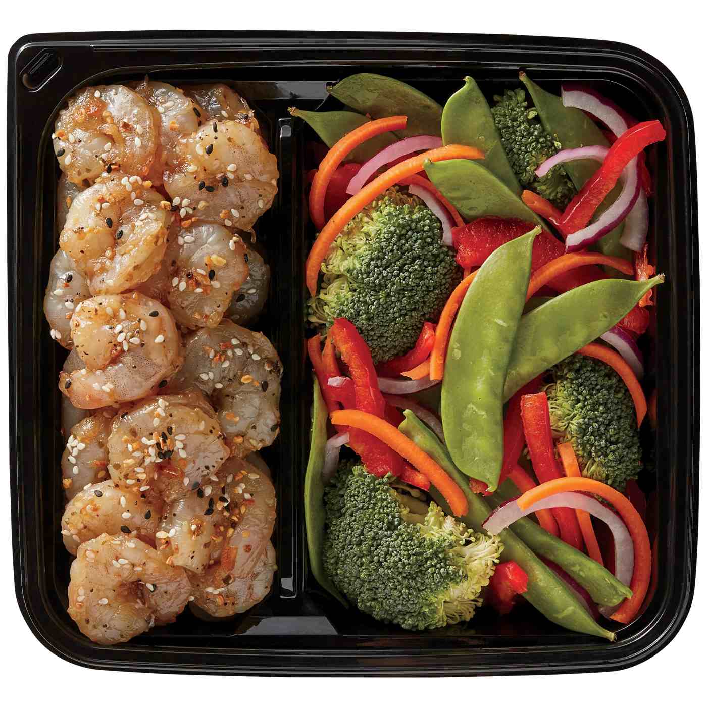 H-E-B Fish Market Stir Fry Kit - Teriyaki Shrimp & Vegetables; image 1 of 2