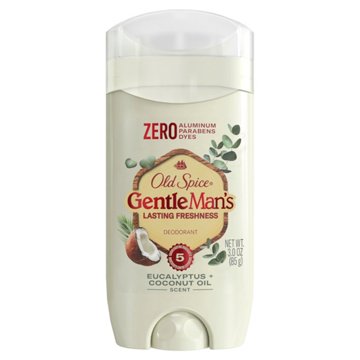 Old Spice GentleMan's Collection Deodorant Aluminum-Free - Eucalyptus with Coconut Oil