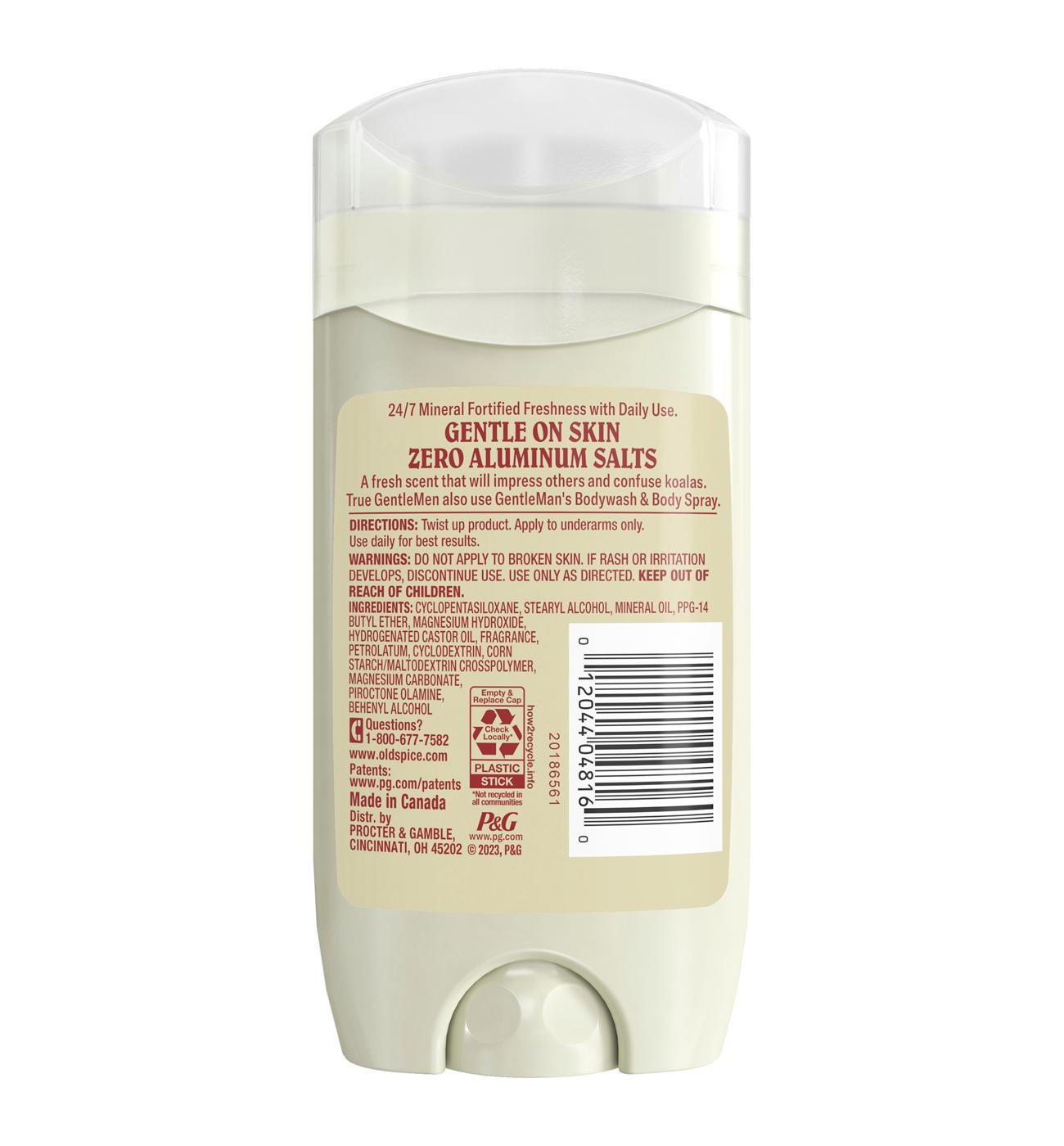 Old Spice Gentleman's Blend Deodorant Eucalyptus & Coconut Oil Shop