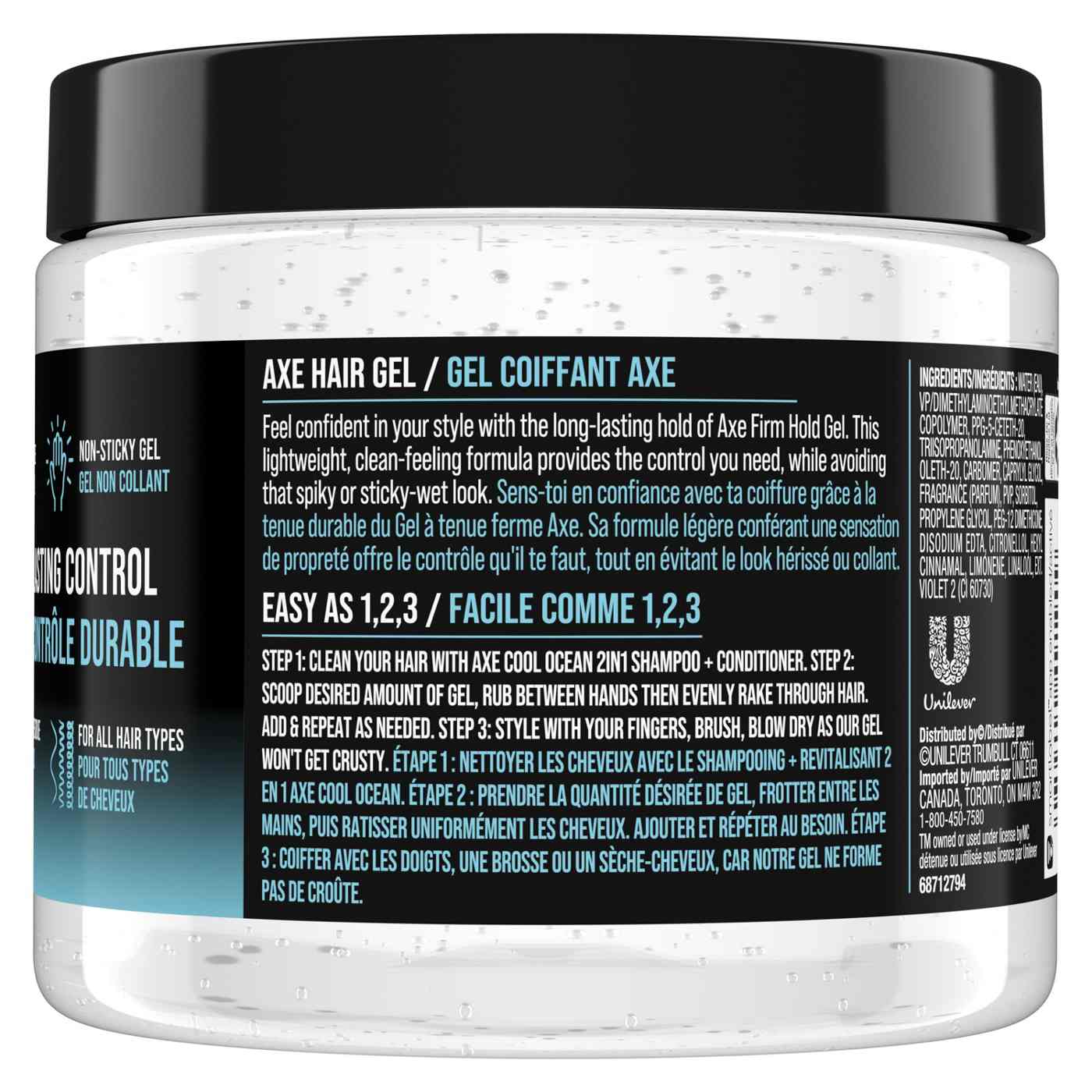 AXE Hair Gel Cool Ocean Shop Styling products & treatments at HEB