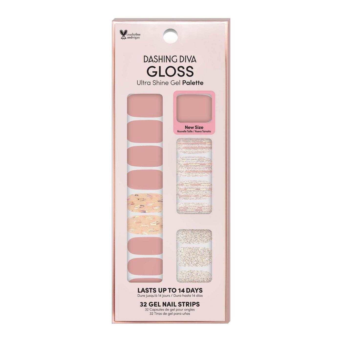 Dashing Diva Gloss Ultra Shine Gel Nail Strips - After Glow; image 1 of 4