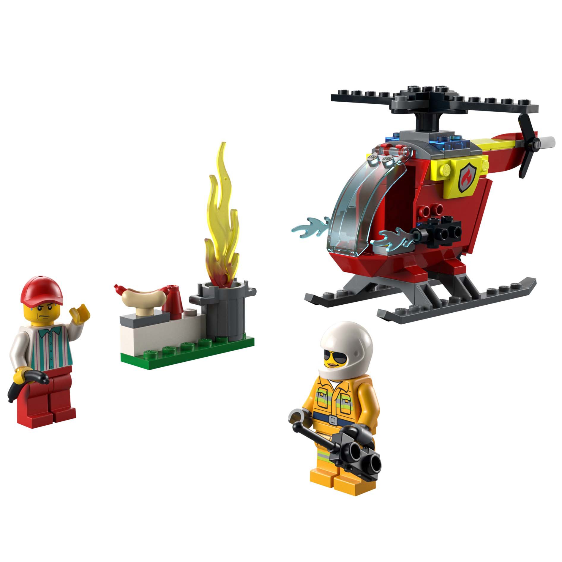 LEGO City Fire Helicopter Set - Shop Lego & building blocks at H-E-B