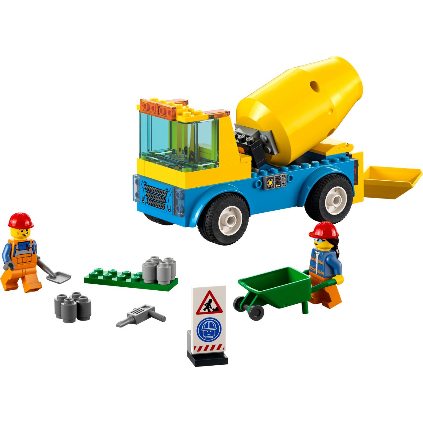 LEGO City Cement Mixer Truck Set; image 2 of 2