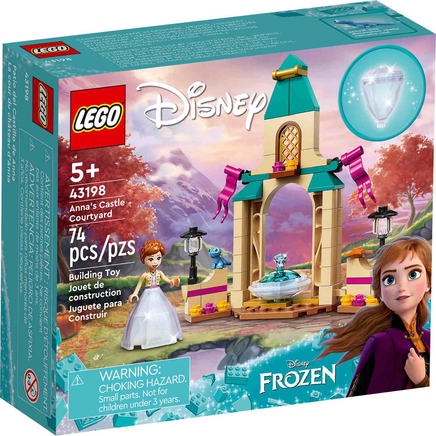 LEGO Disney Frozen Anna's Castle Courtyard Set - Shop Lego & Building  Blocks at H-E-B